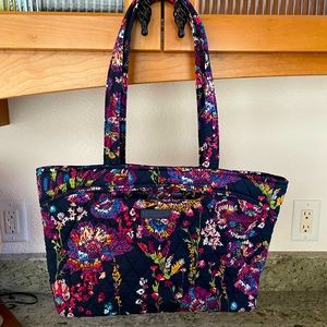 Vera Bradley Mandy tote - Midnight Wildflowers